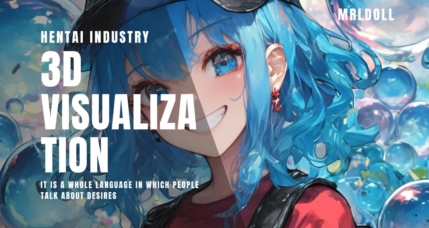 Image of 3D visualization and the Hentai industry as a separate genre of porn art